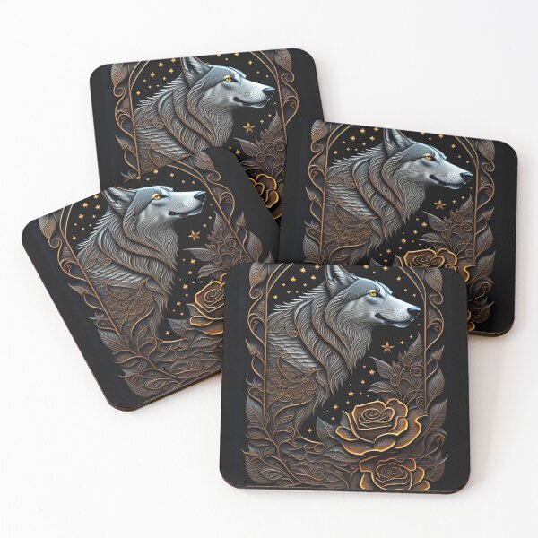 Item preview, Night of Wolves designed and sold by elvalledelaluna.