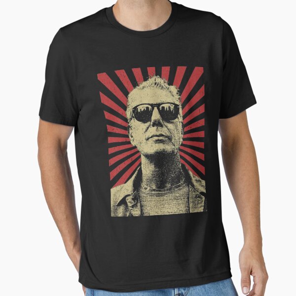 Item preview, Anthony chef Bourdain  Vintage Style Design  Fan Art Design designed and sold by MontgomeryDiam.