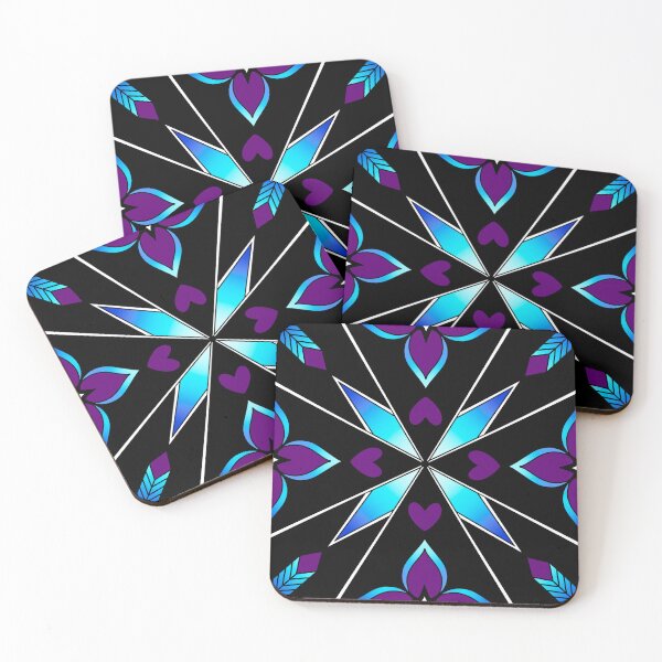 Item preview, Blue Purple Floral designed and sold by Niibidoon.