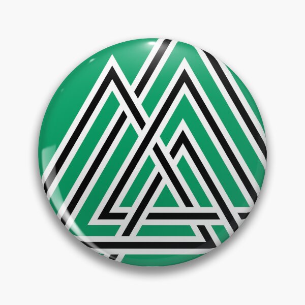 Item preview, Valknut Knot Old Symbol Of Interlaced Triangles 2 designed and sold by taiche.