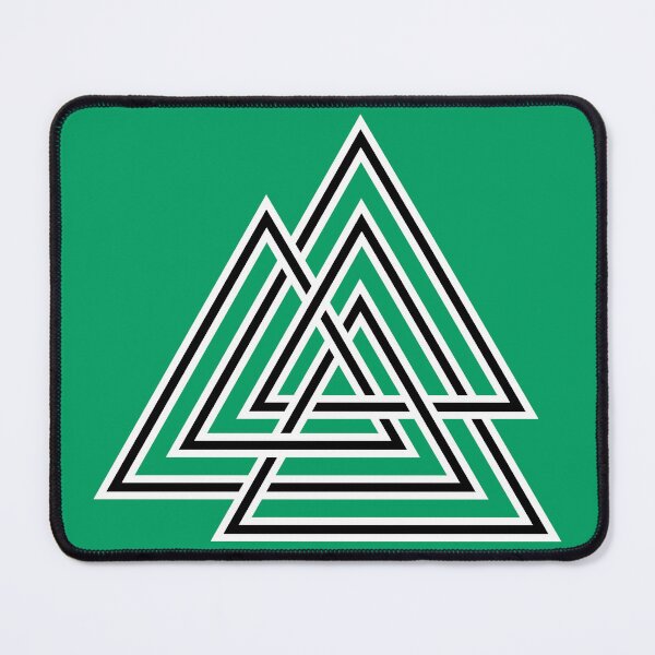 Item preview, Valknut Knot Old Symbol Of Interlaced Triangles 2 designed and sold by taiche.