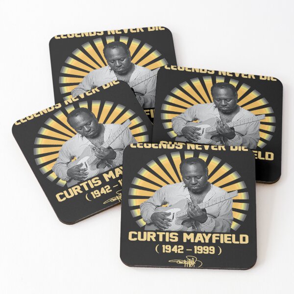 Item preview, Classic Curtis music Mayfield Legend Never Die designed and sold by KMAArtStore.