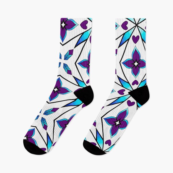 Item preview, Blue Purple Floral designed and sold by Niibidoon.