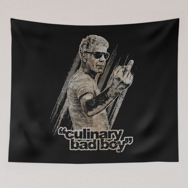 Item preview, Anthony chef Bourdain - bad boy culinary designed and sold by MontgomeryDiam.