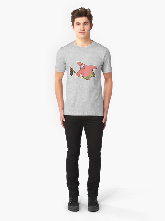 "Savage Patrick Star Meme Evil Angry Spongebob Squarepants" T-shirt by Pockying | Redbubble