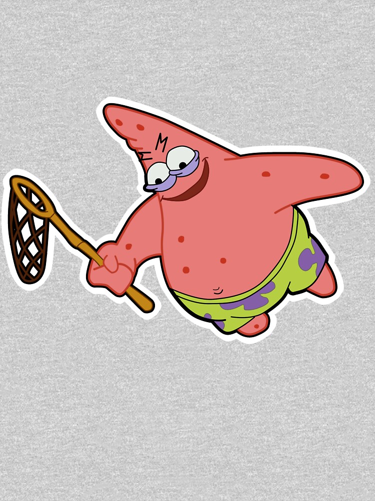 "Savage Patrick Star Meme Evil Angry Spongebob Squarepants" T-shirt by Pockying | Redbubble