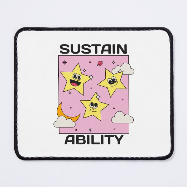 Item preview, Sustainability Happy Yellow Stars Laughing And Smiling designed and sold by pixelplaza.