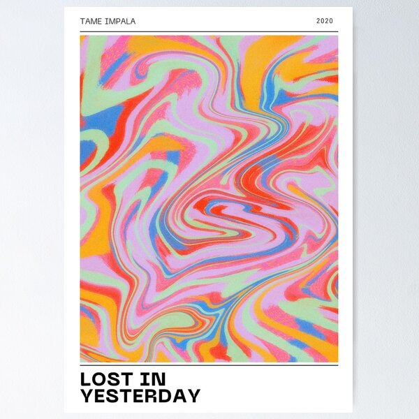 Artikel-Vorschau von Bestes Retro-Poster „Lost In Yesterday“., designt und verkauft von guyonnamss.