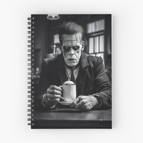 Item preview, Frankenstein Drinking Coffee designed and sold by VisionDuke.