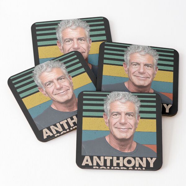 Item preview, Anthony chef Bourdain - Retro illustration designed and sold by MontgomeryDiam.