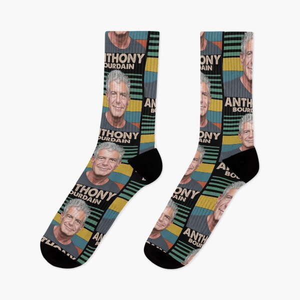 Item preview, Anthony chef Bourdain - Retro illustration designed and sold by MontgomeryDiam.