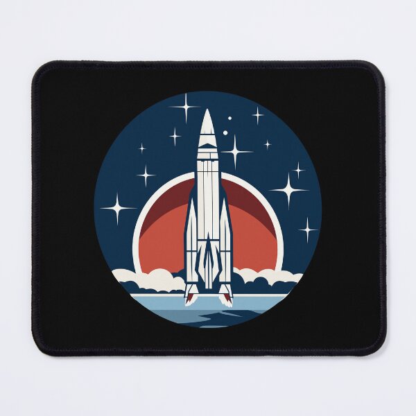 Item preview, Vintage Space Exploration Gift for Enthusiasts designed and sold by NoLimit-Merica.