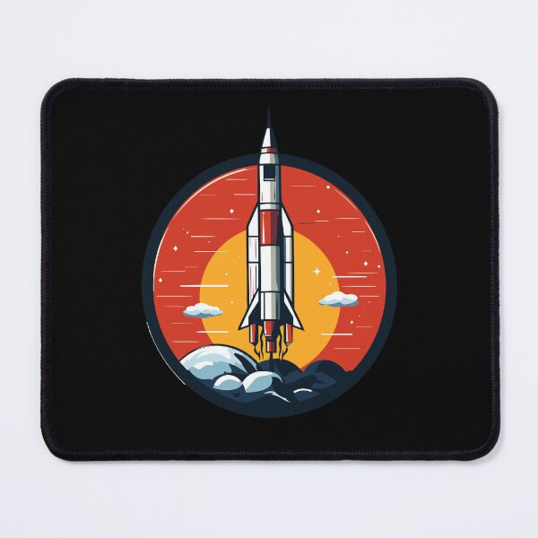 Item preview, Nostalgic Rocket Emblem Gift Timeless Classic designed and sold by NoLimit-Merica.