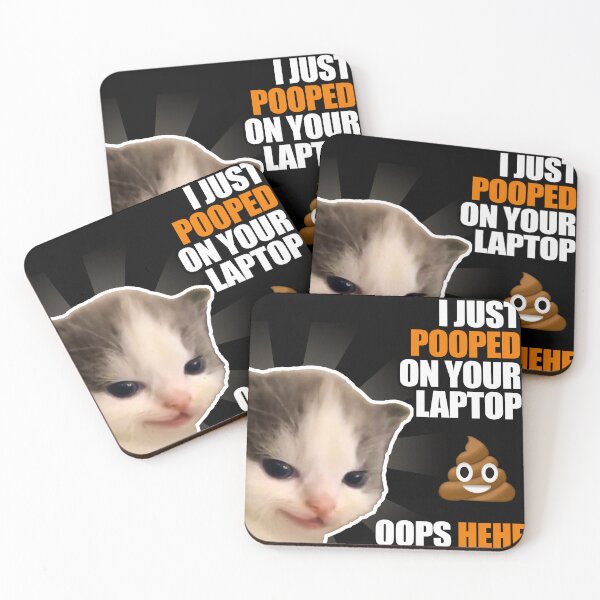 Item preview, Silly cat meme designed and sold by sathyaart.