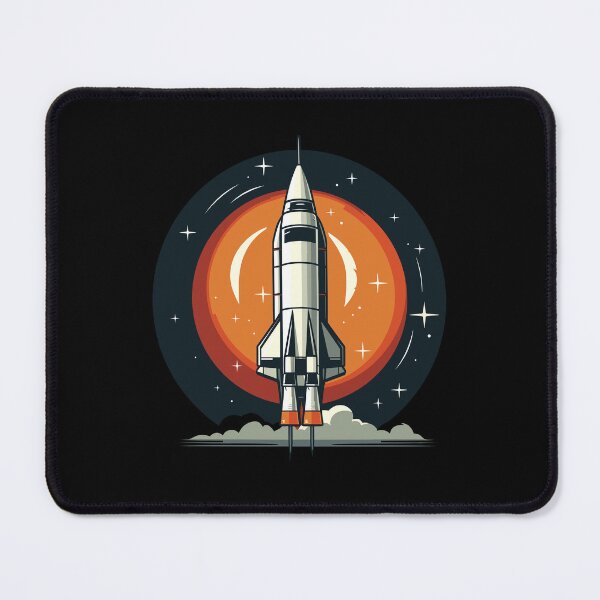 Item preview, Golden Era Space Fashion: Vintage Rocket designed and sold by NoLimit-Merica.
