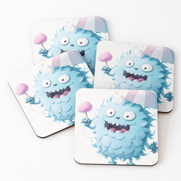 Item preview, cotton candy monster 007 designed and sold by fc2c.