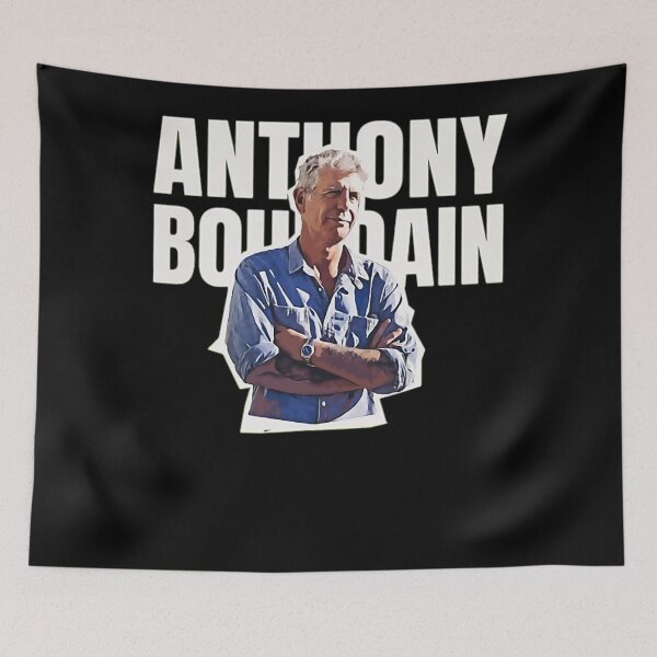 Item preview, Anthony chef Bourdain Vintage Retro Color Style designed and sold by ChicDomeLogan.