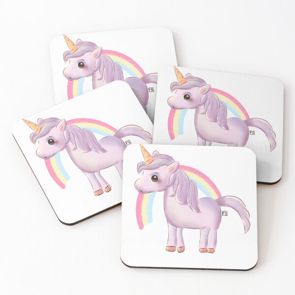 Item preview, Unicorn | Unicorn lovers - Unicorn and Rainbow designed and sold by FennyWijayaMomo.