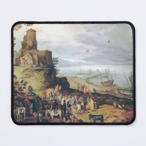 Item preview, Brueghel's Fish Market: Calling Apostles Peter & Andrew designed and sold by TheSoulOfArt.