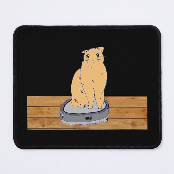 Item preview, Cat on vacuum robot cute cat fan robot vacuum lover designed and sold by Artstastic.