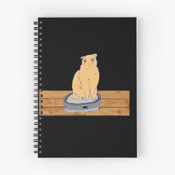 Item preview, Cat on vacuum robot cute cat fan robot vacuum lover designed and sold by Artstastic.