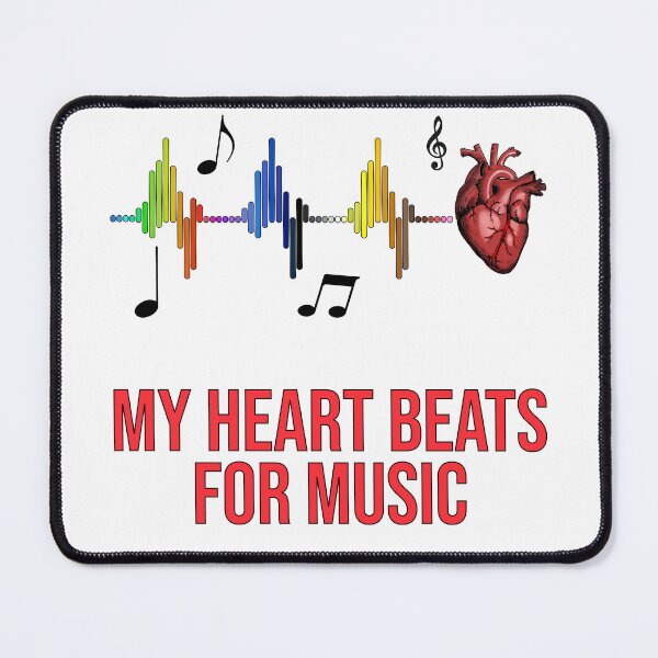 Item preview, My heart beats for music N°2 designed and sold by Ben3842.