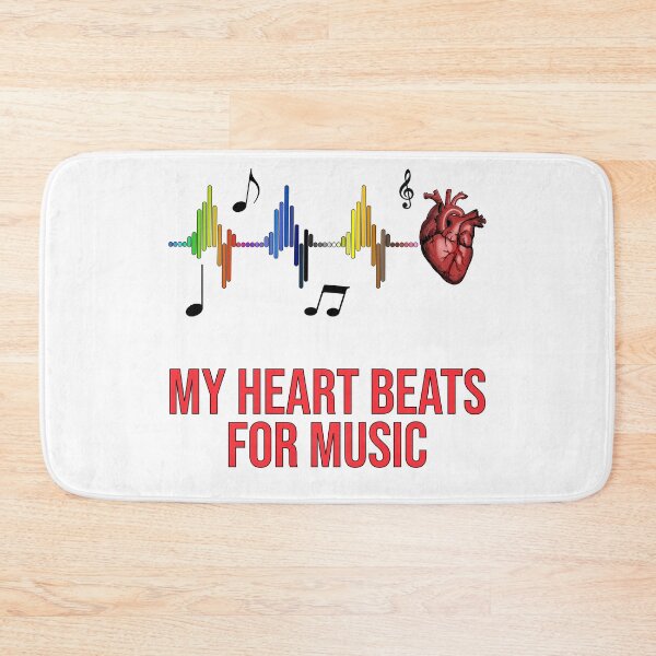 Item preview, My heart beats for music N°2 designed and sold by Ben3842.
