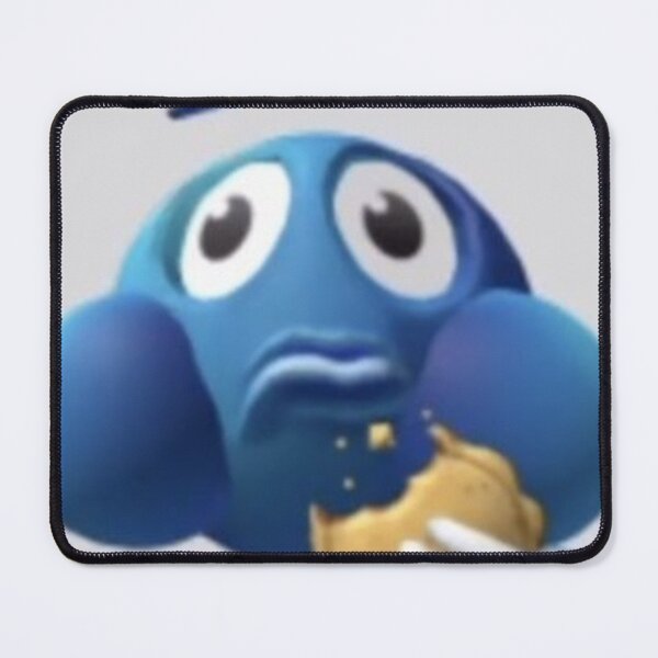 Item preview, Blue emoji munchin designed and sold by Kami. ..