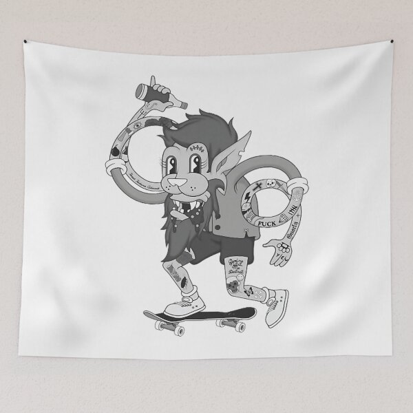 Item preview, Retro Skate Lad designed and sold by NIBArtFashion.