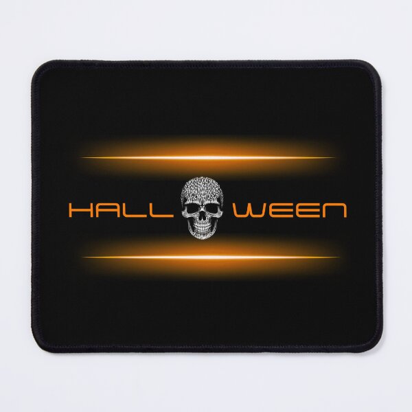 Item preview, illuminated skull with the word halloween designed and sold by Krzysztof Siwek.