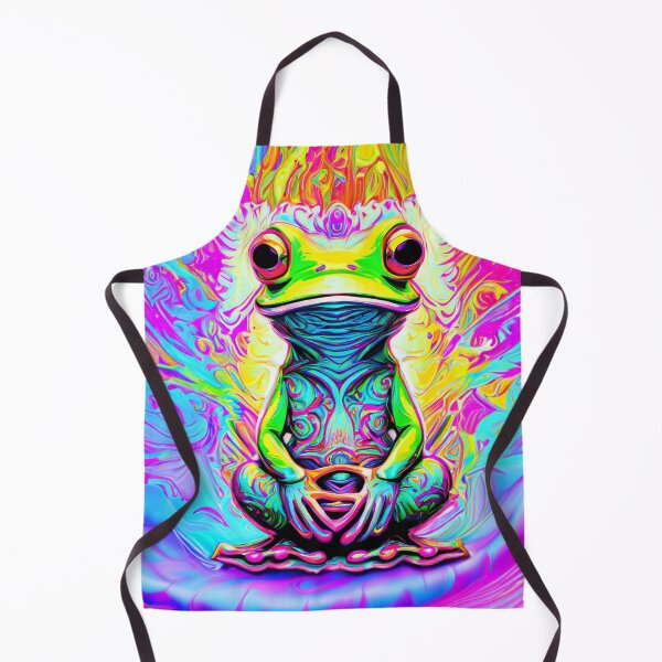 Item preview, Psychedelic Frog designed and sold by The Raven Gift Co.