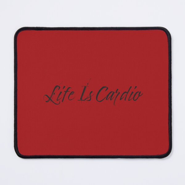 Item preview, Life Is Cardio - Red Background designed and sold by Daniel-DL.