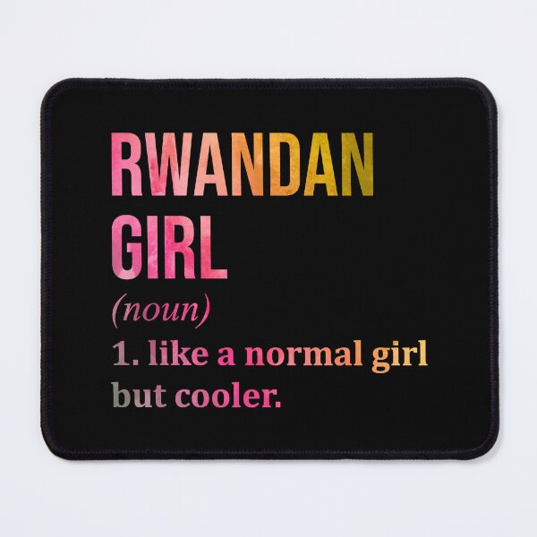 Item preview, Rwandan Girl Definition Rwanda in Watercolor designed and sold by XCIV.