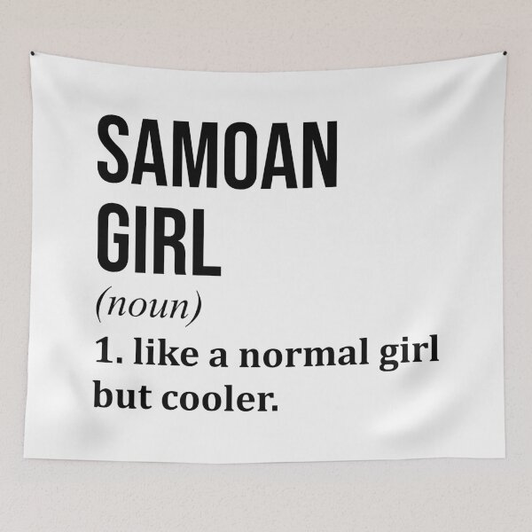Item preview, Samoan Girl Definition Samoa designed and sold by XCIV.