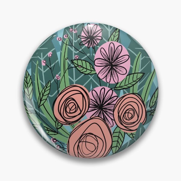 Item preview, Abstract floral design designed and sold by DawnLawty67.