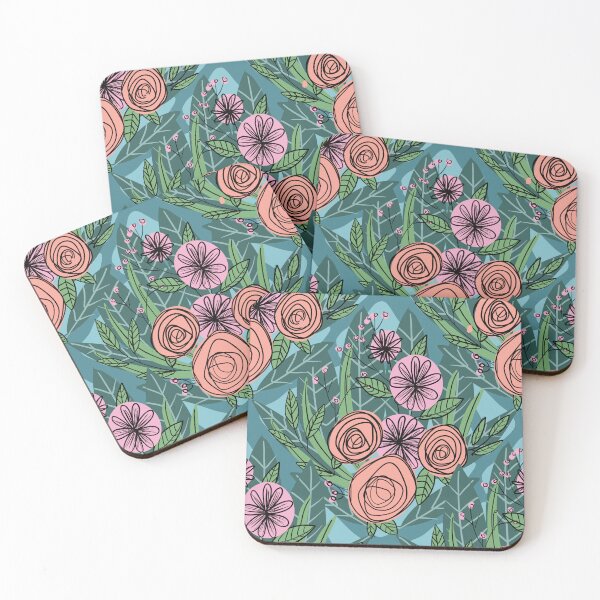 Item preview, Abstract floral design designed and sold by DawnLawty67.