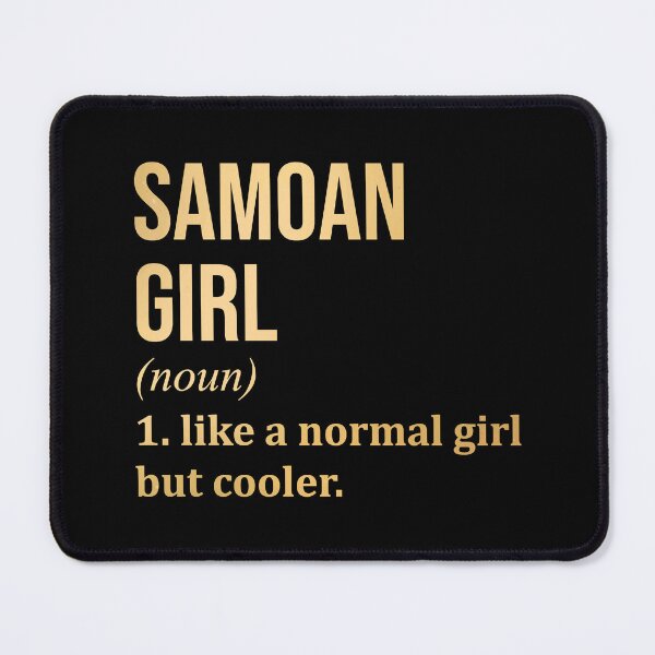 Item preview, Samoan Girl Definition Samoa in Gold designed and sold by XCIV.