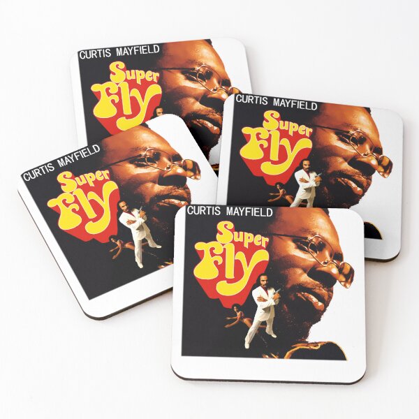 Item preview, M500-076-BK. Curtis music Mayfield, 'Superfly' designed and sold by BurnsDeepFried.