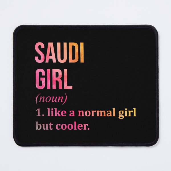Item preview, Saudi Girl Definition Saudi Arabia in Watercolor designed and sold by XCIV.