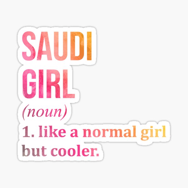 Item preview, Saudi Girl Definition Saudi Arabia in Watercolor designed and sold by XCIV.