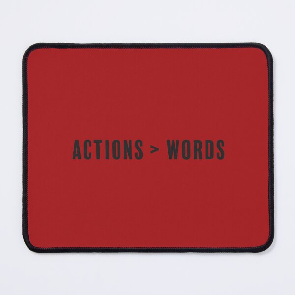 Item preview, Actions > Words - Red Background designed and sold by Daniel-DL.
