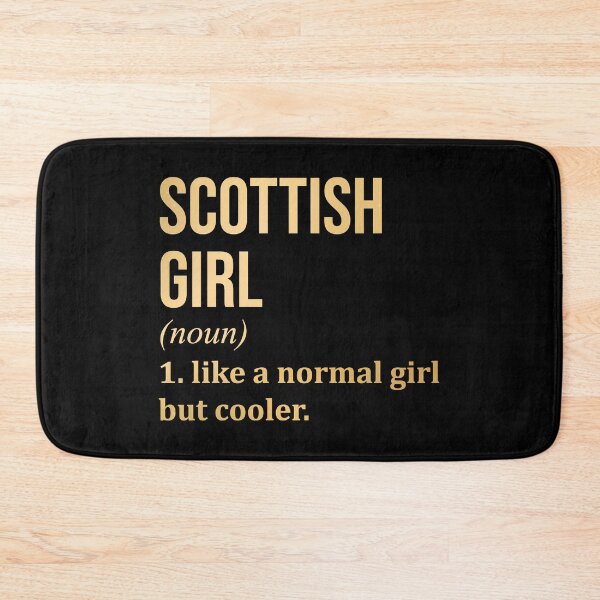 Item preview, Scottish Girl Definition Scotland in Gold designed and sold by XCIV.