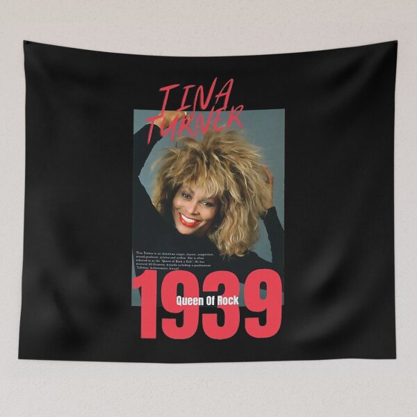 Item preview, Tina Turner Biodata Queen Of Rock Poster designed and sold by BranchDonteA.