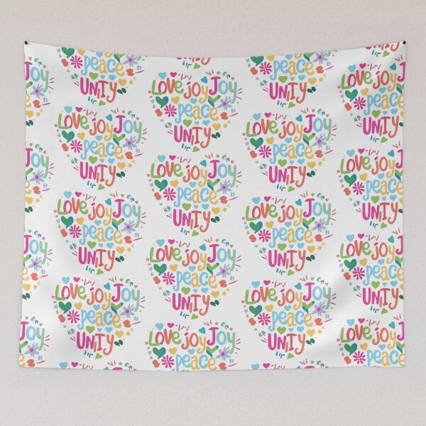 Item preview, Joy Peace Love Unity designed and sold by beefrancky.