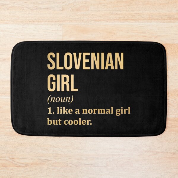 Item preview, Slovenian Girl Definition Slovenia in Gold designed and sold by XCIV.