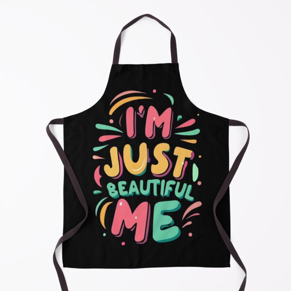 Item preview, I'm Just Beautiful Me - Inspirational Quote Art designed and sold by NB2u.