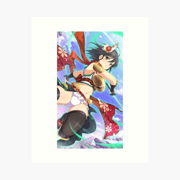 Asuka Senran Kagura Art Board Print for Sale by chochair