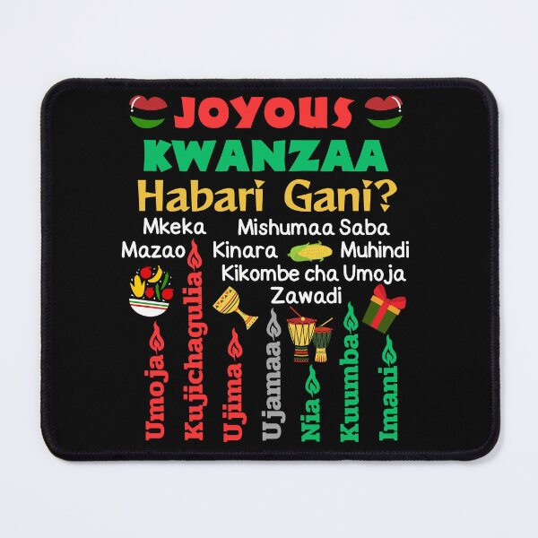 Item preview, Funny Happy Kwanzaa African American Day designed and sold by Luckydesign1975.