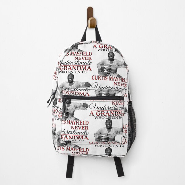 Item preview, Never Underestimate a Grandma who listens to Curtis designed and sold by BurnsDeepFried.