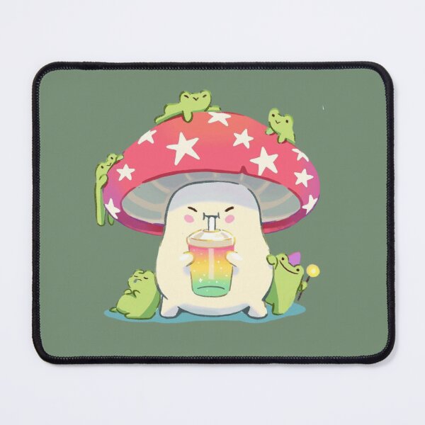 Item preview, Mushroom and Frog love designed and sold by JolinChinn.